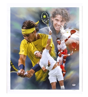 Rafael Nadal Signed 18x24 GIclee Print